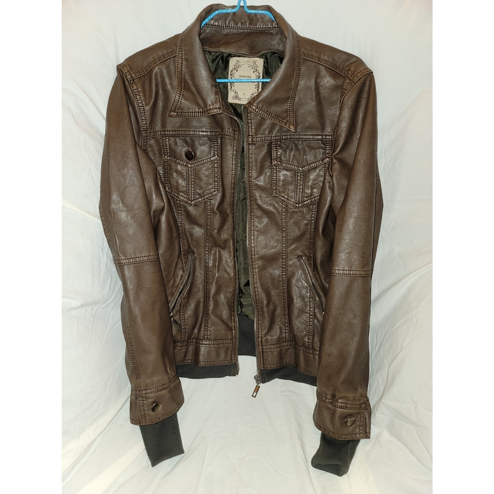 Faux Leather Jacket